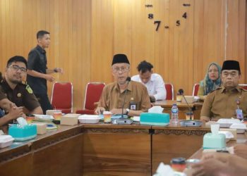 Sekda Tanjab Barat Ikuti Rapat Koordinasi Rutin Pengendalian Inflasi Daerah Tahun 2023