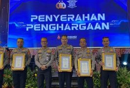 Ditlantas Polda Jambi Terima Penghargaan Pelayanan SINAR Terbaik dari Korlantas Polri