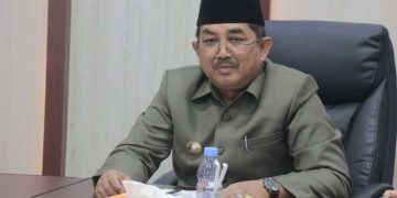 Bupati Tanjab Barat Pimpin Rapat Koordinasi Penanggulangan Krisis Air di Kuala Tungkal