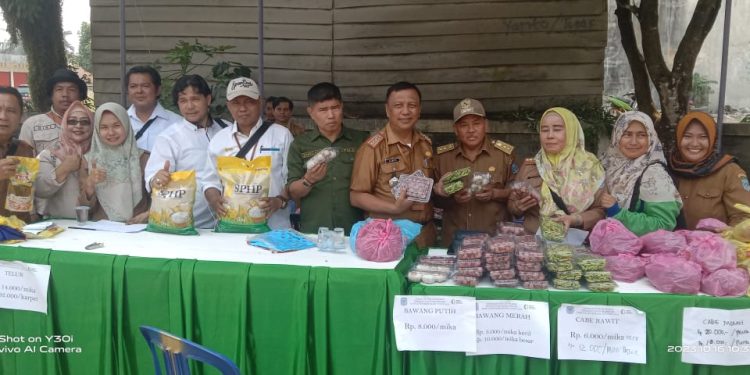 Dinas Ketahanan Pangan Merangin Bekerja Sama Dengan Bulog, UMKM dan Pedagang Gelar Gerakan Pangan Murah