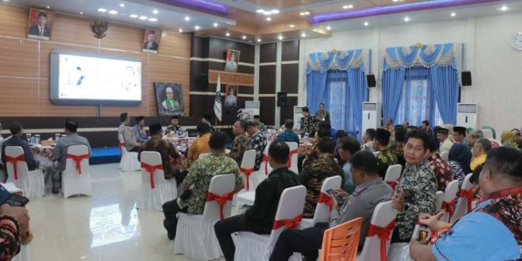 Bupati Tanjab Barat Pimpin Rapat Persiapan Haul Akbar Syekh Abdul Qadir Al Jailani Tahun 2023