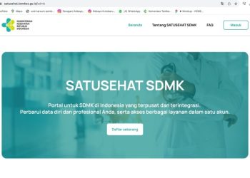 Penerbitan STR Seumur Hidup Bagi Tenaga Medis dan Kesehatan Kini Lebih Mudah Lewat Portal SATUSEHAT SDMK