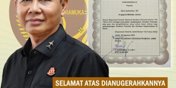 Kajati Jambi Dianugerahi Tanda Penghargaan Pancawarsa III