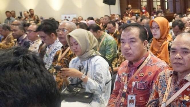 Pj Bupati Merangin H.Mukti  Ikuti Rakornas Pengadaan 2023