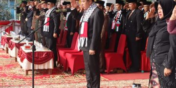 Pj Bupati Merangin Sebagai Inspektur Upacara Peringatan Hari Pahlawan Ke-78