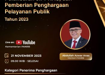 Kementerian PANRB Akan Serahkan Anugerah Pelayanan Publik dan Resmikan 12 MPP, Ini Daftarnya 