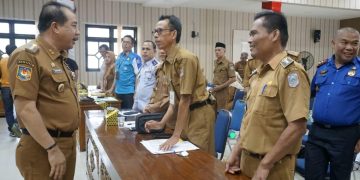 Pimpin Rapat Realisasi PAD, Pj Bupati Merangin : Masih Banyak OPD Dibawah Target