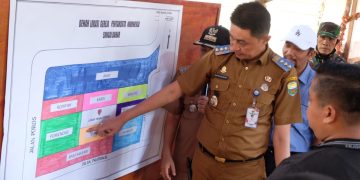 Pj Bupati Bachyuni Tinjau Penutupan Akses Jalan Masuk Gereja Sungai Bahar