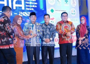 Kabupaten Tanjab Barat Raih Penghargaan Inovasi Kesehatan Nasional Penurunan Percepatan Stunting