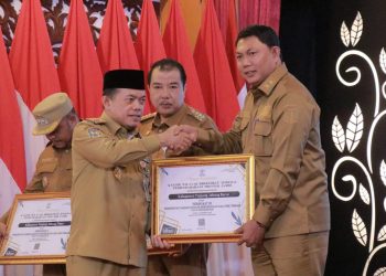 Pemkab Tanjab Barat Raih Penghargaan Peringkat 3 dengan Pengelolaan DAK Fisik Terbaik Tahun Anggaran 2023