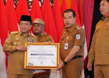 Kabupaten Merangin Terbaik Kedua Pengelolaan DAK Fisik 2023 di Provinsi Jambi