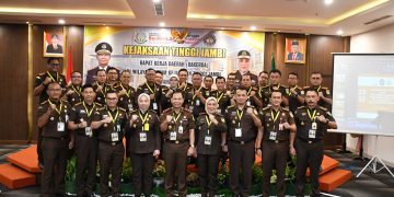Kajati Jambi Elan Suherlan Buka Rapat Kerja Daerah 