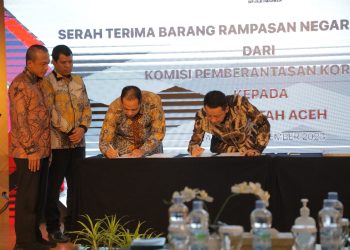 KPK Hibahkan Aset Rampasan Negara Senilai Rp20,6 Miliar kepada Pemerintah Provinsi Aceh