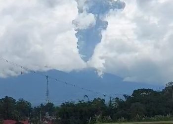 Erupsi Gunung Marapi Sumatera Barat 47 Pendaki Terdampak
