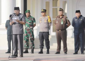 Bupati Tanjab Barat Pimpin Langsung Upacara Peringatan HKN Ke-59