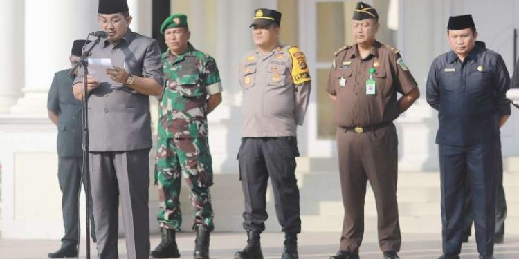 Bupati Tanjab Barat Pimpin Langsung Upacara Peringatan HKN Ke-59