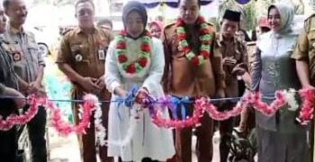Pj Bupati Merangin Resmikan Gedung Posyandu Bina Sejahtera I Kecamatan Tabir Ilir   