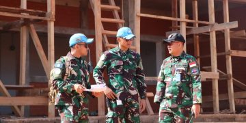 Satgas Kizi TNI KONGA XXXVII-J MINUSCA Bangun Guest House di Area Super Camp MINUSCA, Bingui