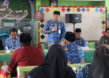 Kepsek, Pengawas dan Korwil Sekolah di Merangin Berikrar Netral Pada Pemilihan Umum dan Pemilihan 2024