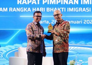 JAM-Intelijen Kejaksaan Agung Sampaikan Materi Pada Rapat Dengan Pimpinan Imigrasi