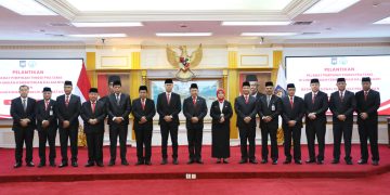 Lantik 3 Pejabat Pimpinan Tinggi Pratama, Mendagri Tekankan Berbagai Isu Penting