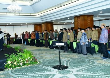Panglima TNI Hadiri Deklarasi Pemilu Damai Lintas Ormas dan Lintas Agama