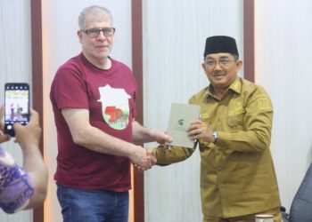 Bupati Tanjab Barat Terima Kunjungan dari Michigan State University Amerika Serikat