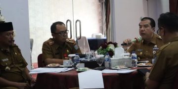 Pimpin Rakor Persiapan Penyusunan LKj Triwulan II, Pj Bupati Merangin Minta OPD Siapkan Data