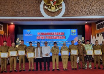 Ombudsman RI Serahkan Piagam Penghargaan Opini Pengawasan Pelayanan Publik di Provinsi Jambi, Ini Daftarnya