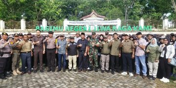 Bawaslu Merangin Gelar Apel Siaga Pengawasan Pemilu dan Tertibkan Alat Peraga Kampanye di Masa Tenang 