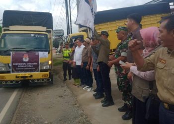 Logistik Pemilu 2024 Mulai Didistribusikan untuk 11 Kecamatan Terjauh di Kabupaten Merangin