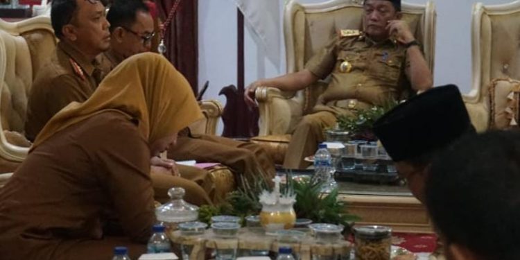 Sekda Fajarman Pimpin Rapat Penataan RTH Kota Bangko bersama OPD 