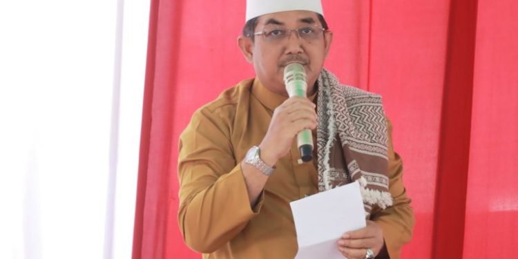 Bupati Anwar Sadat Laksanakan Safari Ramadhan di Kecamatan Batang Asam Desa Kampung Baru