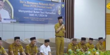 Dinas PUPR Provinsi Jambi Gelar Doa Bersama Sambut Bulan Suci Ramadhan 1445