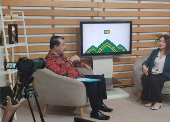 Pj Bupati Merangin Paparkan Program Kerja Sektor Wisata Desa di Studio Nusaraya