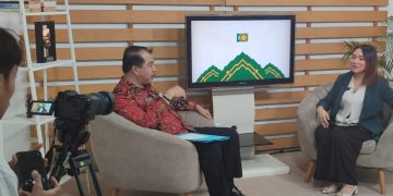 Pj Bupati Merangin Paparkan Program Kerja Sektor Wisata Desa di Studio Nusaraya