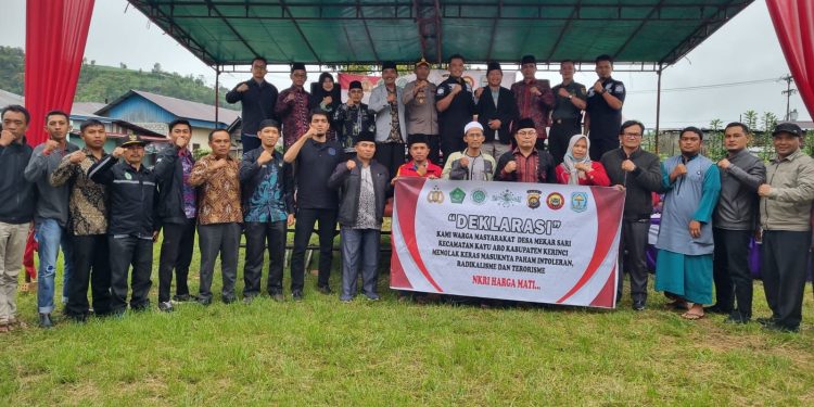 FKUB Kerinci Bersama Jajaran Terkait Gelar Sosialisasi Upaya Pencegahan Radikalisme
