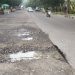 Jalan Berlubang di Dalam Kota Bangko Merangin Dikeluhkan Pengendara Bermotor dan Minta Segera Diperbaiki 