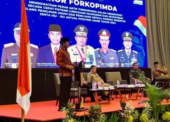 Ketua DPRD Jambi Hadiri Rakor Deteksi Potensi Gangguan Kamtibmas Jelang Pemilu