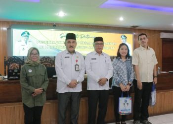 Pj. Sekretaris Daerah Tanjab Barat Buka Workshop Kerjasama Luar Negeri