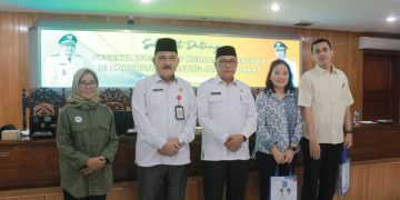 Pj. Sekretaris Daerah Tanjab Barat Buka Workshop Kerjasama Luar Negeri
