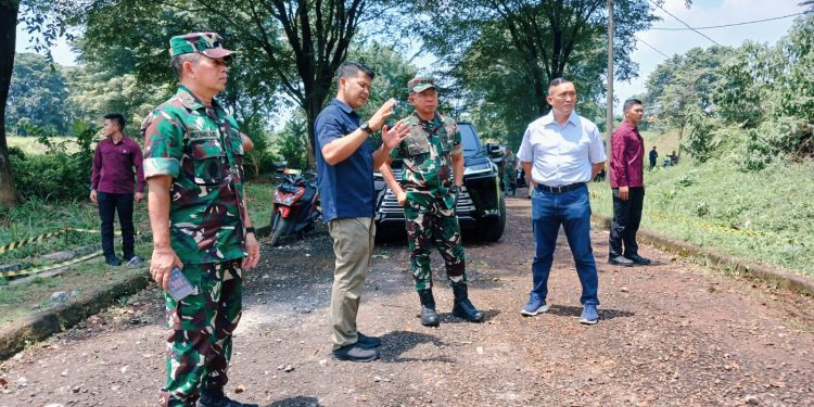 Panglima TNI Tinjau Gudang Munisi Yang Terbakar