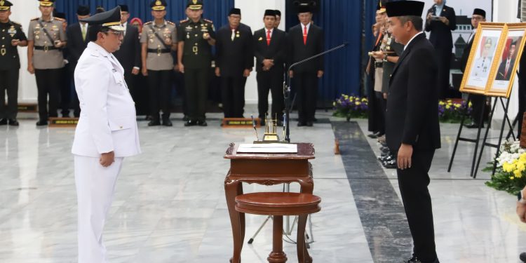 Plh. Kapuspen Kemendagri Yudia Ramli Dilantik sebagai Pj. Bupati Sumedang