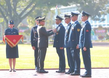 Panglima TNI Pimpin Upacara HUT Ke-78 TNI AU