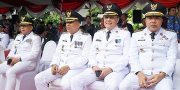 Pj Bupati Merangin Ikuti Peringatan Hari Otonomi Daerah  2024 di Surabaya