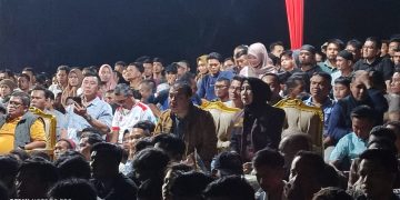 Nonton Bareng Semi Final Indonesia lawan Uzbekistan digelar Pemkab Merangin, Masyarakat Puas