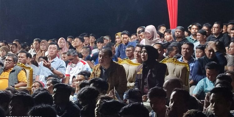 Nonton Bareng Semi Final Indonesia lawan Uzbekistan digelar Pemkab Merangin, Masyarakat Puas