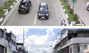 Kendaraan dan Aktivitas Masyarakat Kembali Normal Hari Terakhir Libur Lebaran di Kabupaten Merangin
