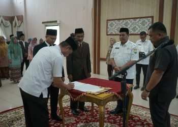 Pj Bupati Bachyuni Lantik Pejabat Fungsional di Lingkup Pemkab Muaro Jambi