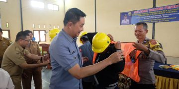 Pj Bupati Bachyuni Dibuka Langsung Bintek dan Pembekalan dan Uji Sertipikasitenaga Kerja Kontruksi